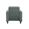 Orisfur. Sofa Set Morden Style Couch Furniture Upholstered Armchair; Loveseat and Three Seat for Home or Office (1-seat) YJ