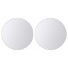 16 Piece Mirror Titles Multi-Shape Glass