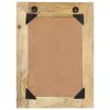 Hand Painted Mirror 15.7"x21.7" Solid Mango Wood